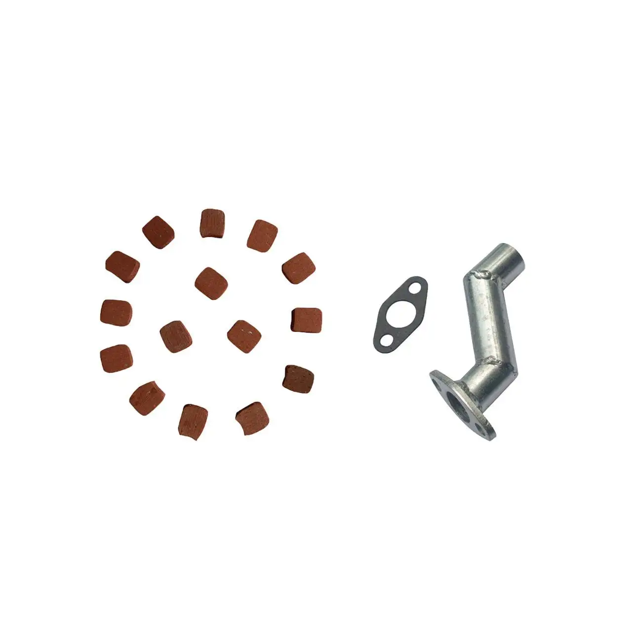 15 квадратных подушечек сцепления и Смещенный впускной коллектор для