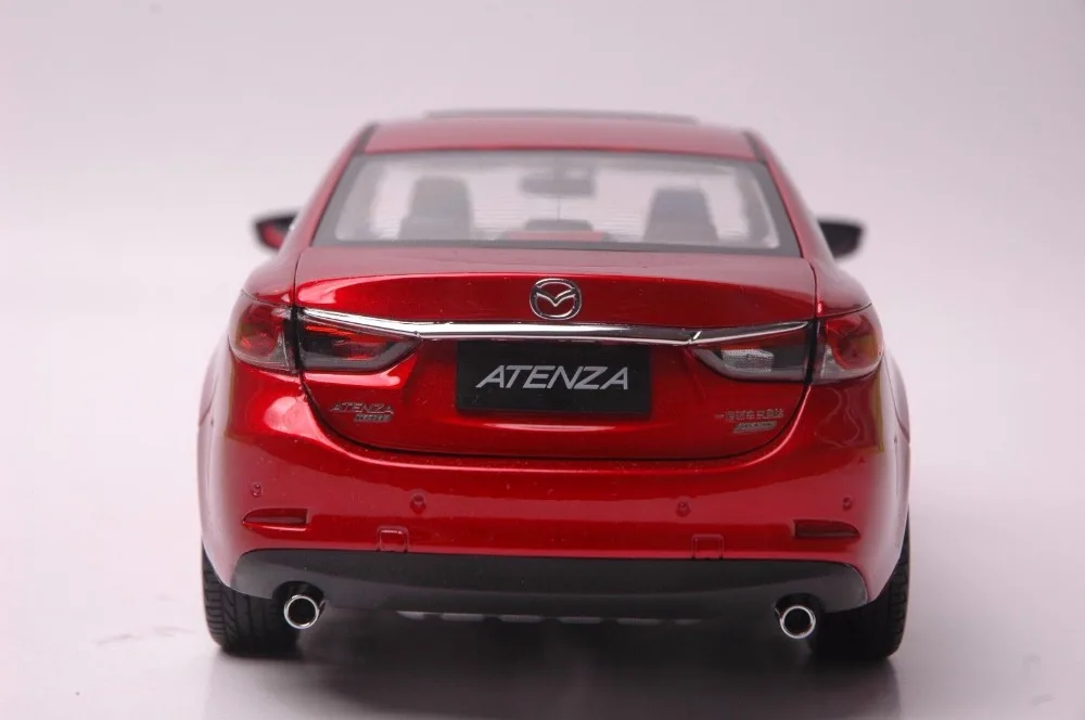 1:18 литая под давлением модель для Mazda 6 Atenza красный Седан сплав игрушечный автомобиль миниатюрная коллекция подарок MX5 MX