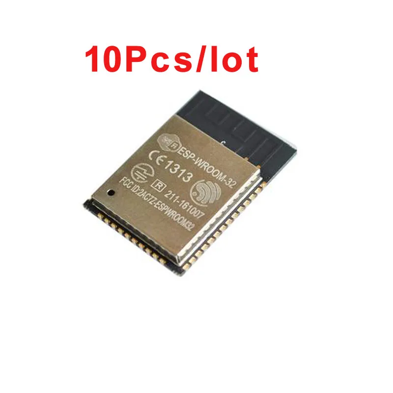 10PCS ESP32-WROOM-32D Wi-Fi+BT+BLE ESP32 Module 32Mbits 4MB Flash Memory Espressif Original better RF perfermance | Компьютеры и офис