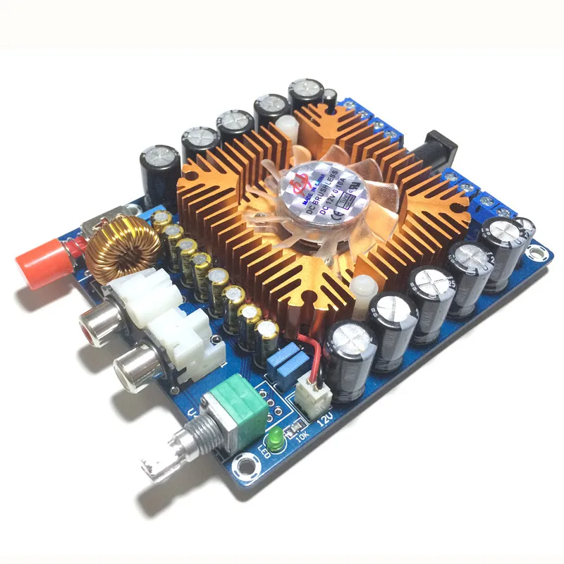 2017 Новый DC12V TDA7850 4 0 канальный мини HIFI автомобильный аудио усилитель платы 50W *