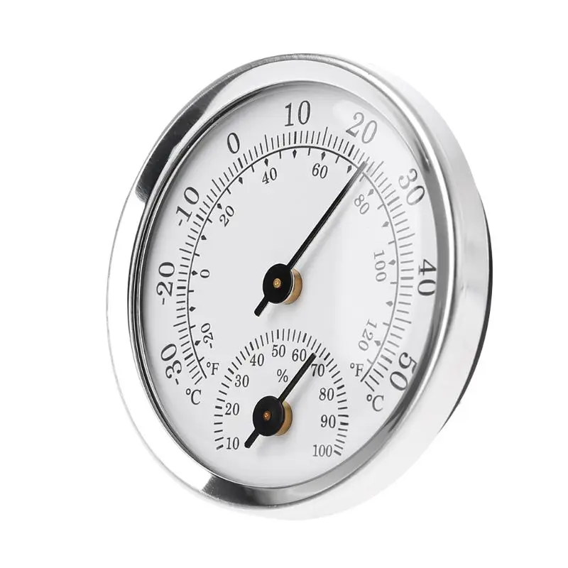 Wall Mounted Temperature Humidity Meter Thermometer &amp Hygrometer For Sauna Room Household | Инструменты