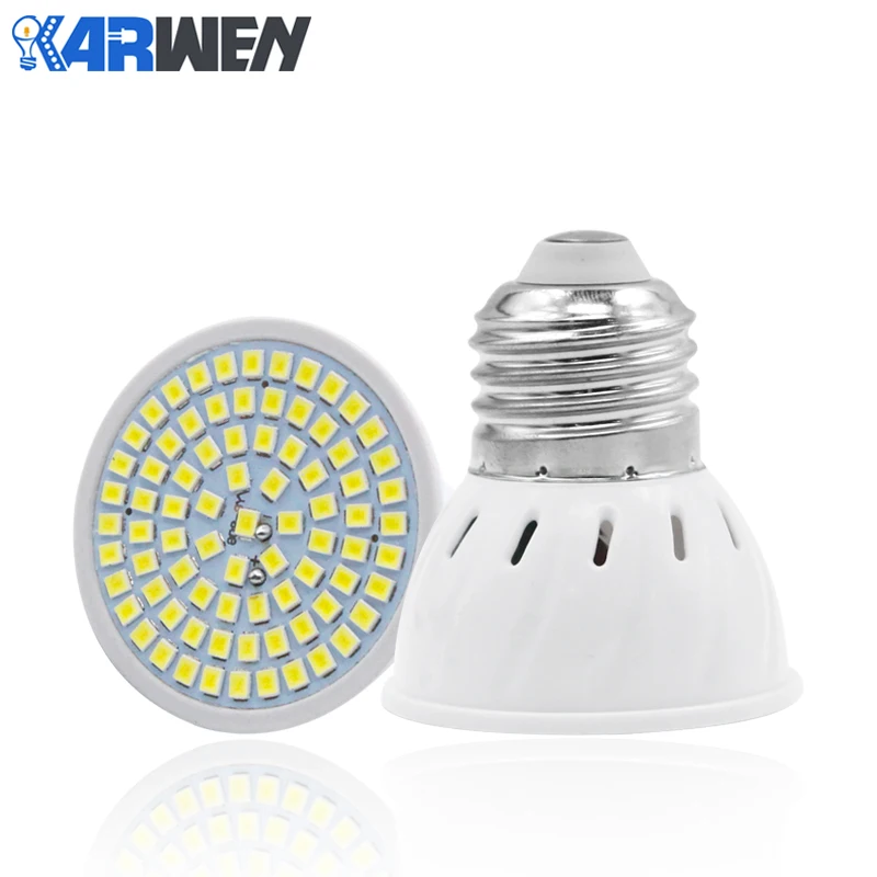 Лампа светодиодная KARWEN MR16 GU10 E27 E14 AC 220 В 2835SMD 6 шт.|led lampara|bombillas ledlampada led |