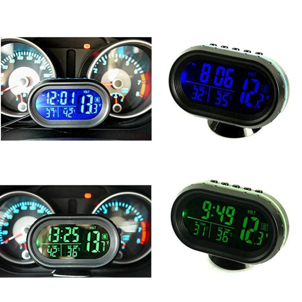 Новый стиль светодио дный LED дисплей цифровой удобный 12 В автомобиля напряжение