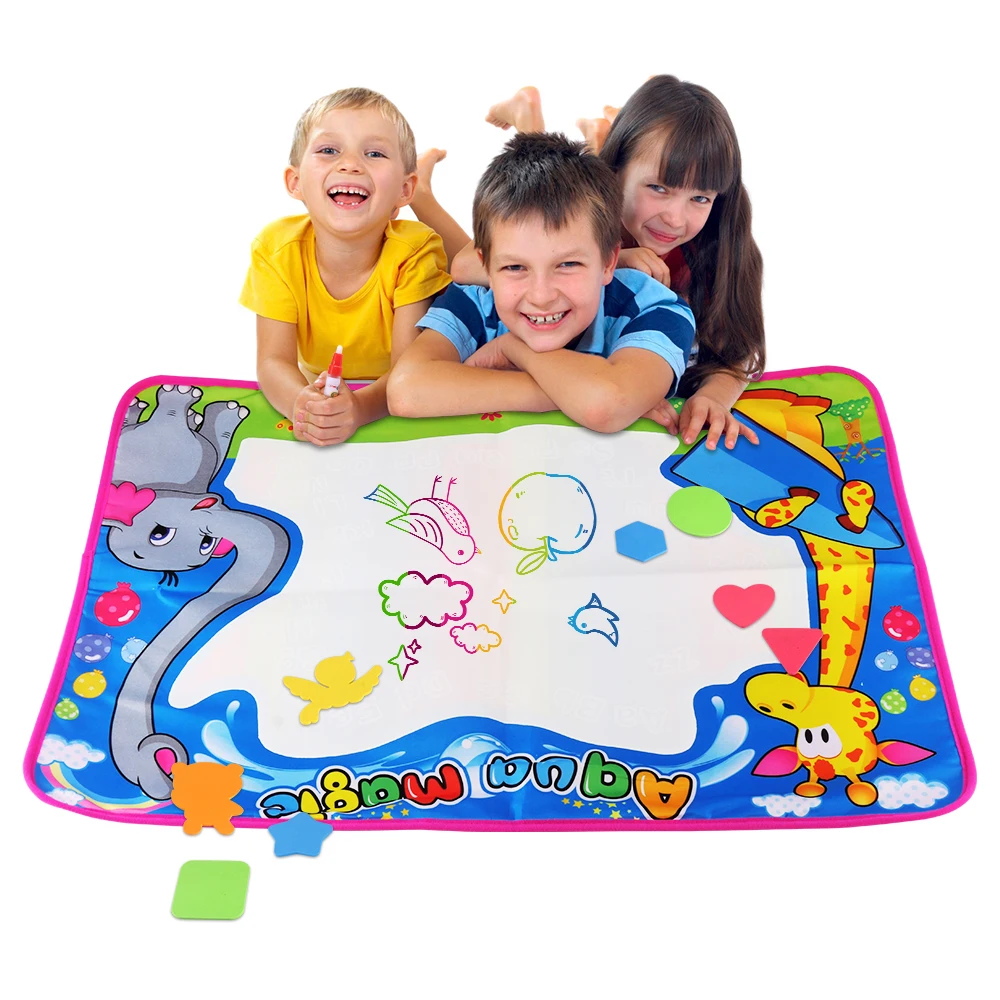 Складное одеяло для рисования детей многоразовый коврик водой раннее обучение