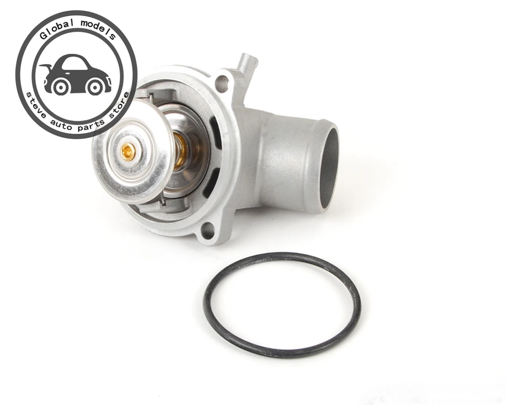 

Thermostat Assembly Coolant Thermostat for Mercedes Benz W202 C160 C180 C200 C220 C230 C240 C270 C280 C320 C350 C55 A1112000915