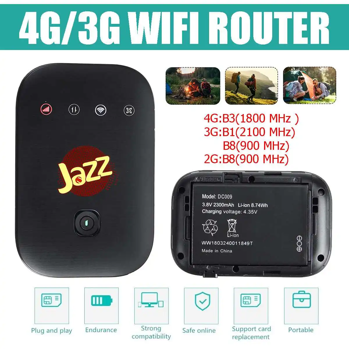 LEORY 3g/4G высокоскоростной LTE Wifi мобильный маршрутизатор Точка доступа сети ретранслятор сигнала расширитель усилитель для автомобиля офиса