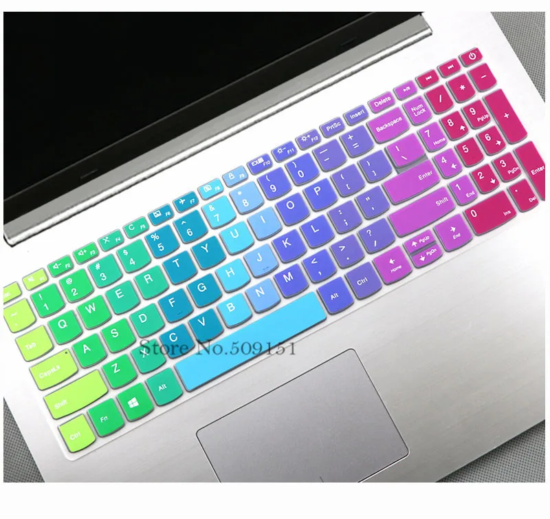 Силиконовая клавиатура для ноутбука кожного покрова для lenovo IdeaPad S145 15(15 Intel)(15 amd) 15,6 дюймов S145-15IWL s145-15ast s145-15 - Цвет: Color 2