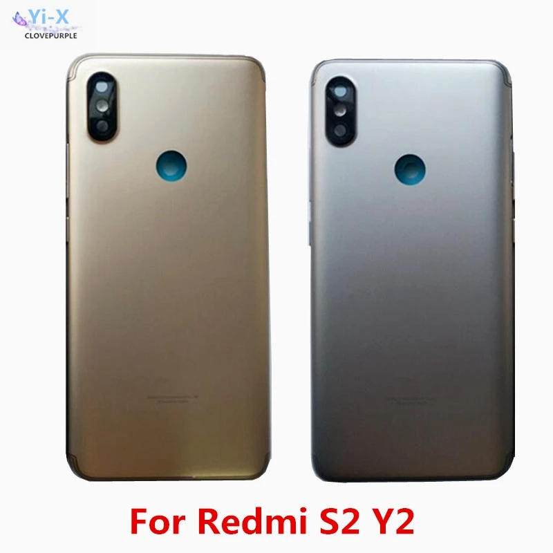 Задняя крышка аккумулятора корпус для Xiaomi Redmi S2 Y2 держатель Sim-карты лоток с