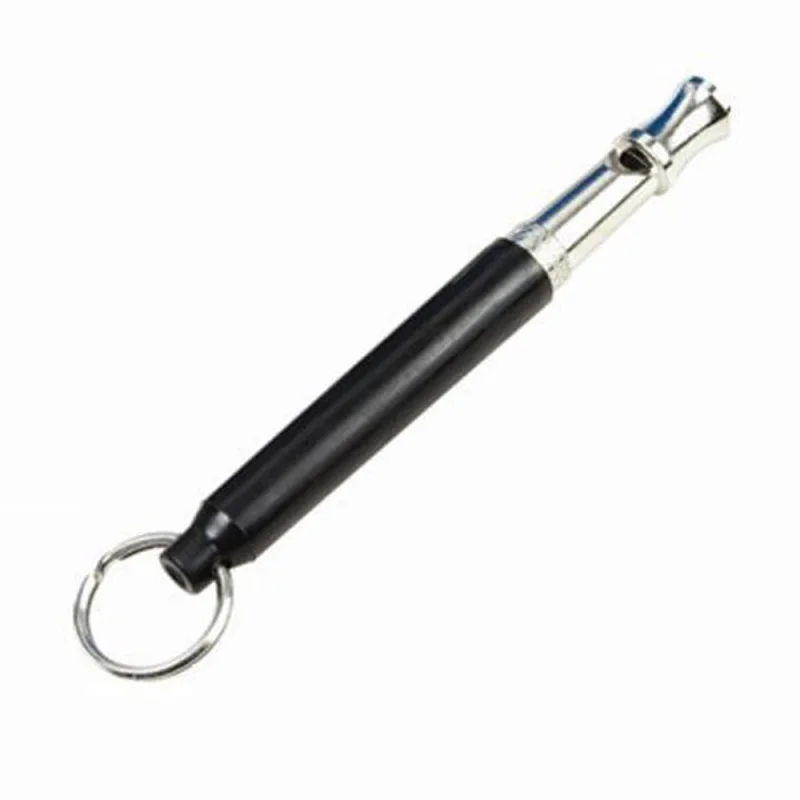 Dog Training Nickel-Plated Ultrasonic Whistle Whistling Tube with Key Ring Gadget 0.9*8cm W8387 | Дом и сад