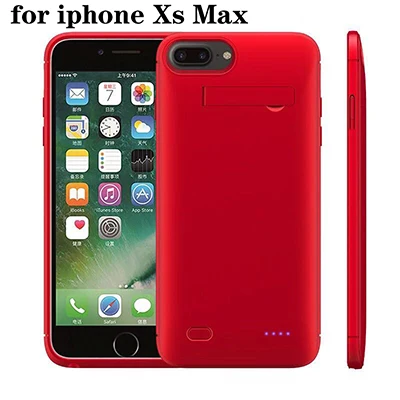 for iPhone Xs Max Нэн 5200 мАч Горячие батарея зарядное устройство чехол для Iphone 6 6s 7 8 чехол 6200 для Iphone X Xr Xs Max внешний запасные аккумуляторы телефонов Pack - Цвет: for iPhone Xs Max