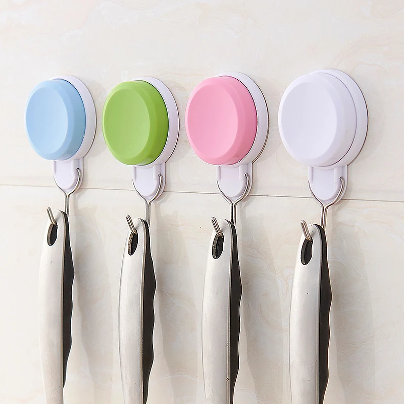 Сильный всасывания присоски крюк Туалет грубой силы вакуум избежать удар стены