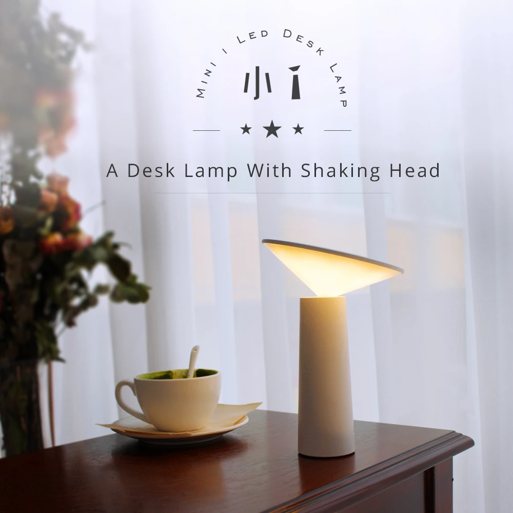 LED Touch On/off Switch 3 Modes Desk Lamp Eye Protection Reading Dimmer Rechargeable USB Led Table Lamps with Shaking Head | Освещение