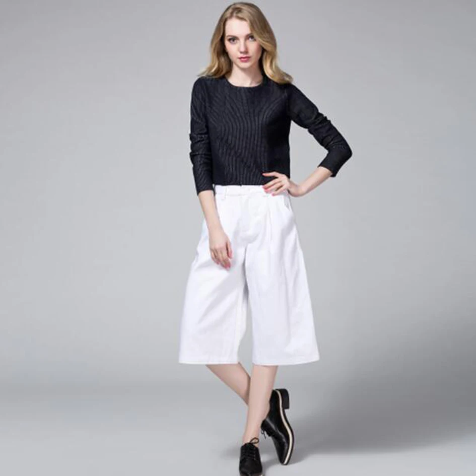 Xikoi women tops and blouses Female Sweaters Knit Pullover O-Neck Loose Short Breathable Wool Blend Coats Girl clothes 2015146 | Женская