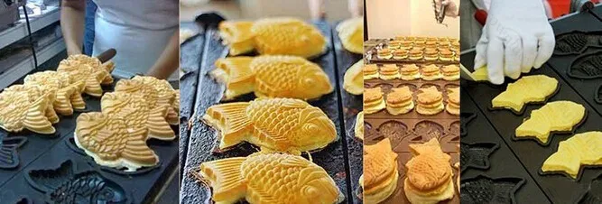 Электрическая машина для приготовления рыбы taiyaki 110 В 220 12 шт. электрическая