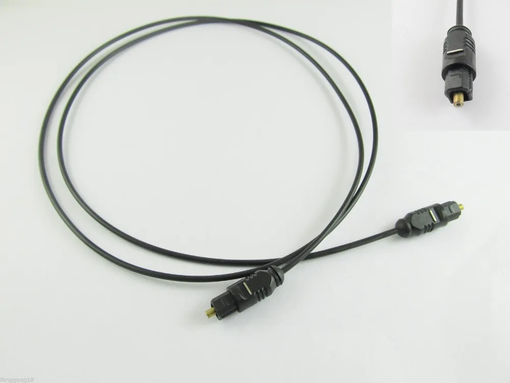 

1pc Digital Optical Fiber Optic Toslink Audio Cable OD 2.2mm 1M 3ft 3feet