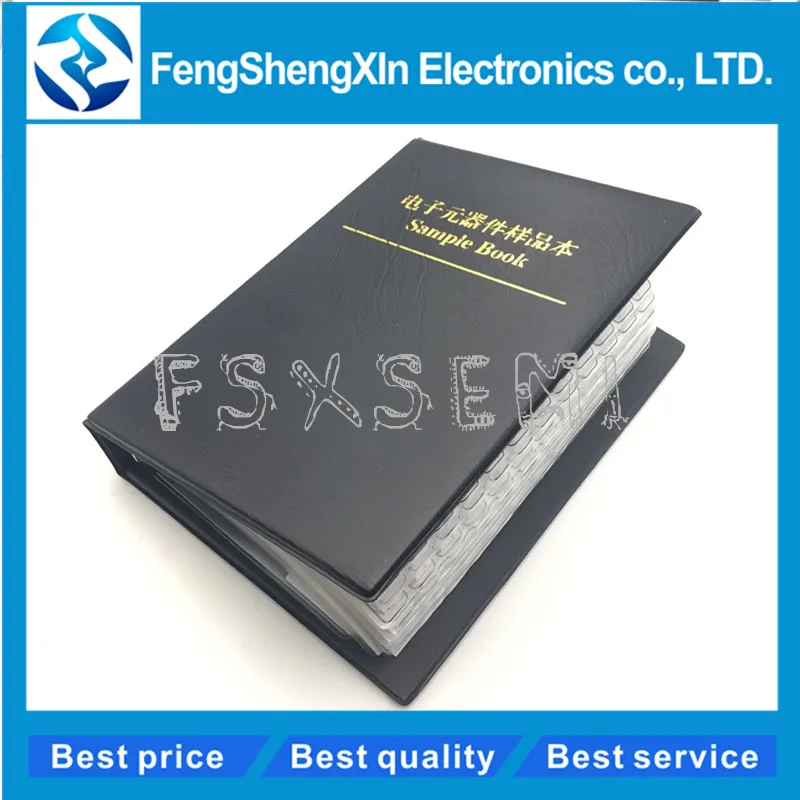 170 значений* 50 шт = 8500 шт книга образцов 0805 SMD резистор 1% 0R~ 10 м книга образцов комплект резисторов в ассортименте