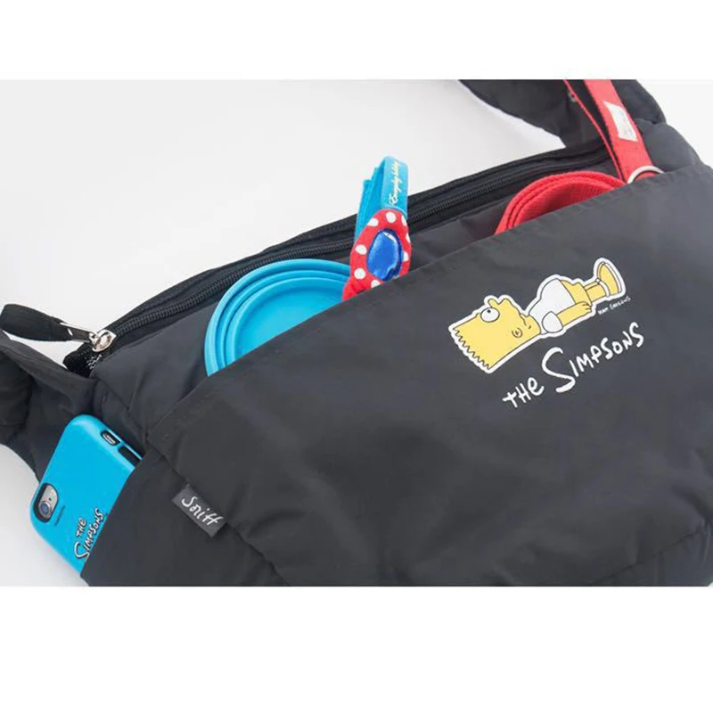 Breathable Travel Hands-Free Dog Carriers Reversible Double-sided Pet Shoulder Bags Pocket Small Cat Carrier Bag | Дом и сад
