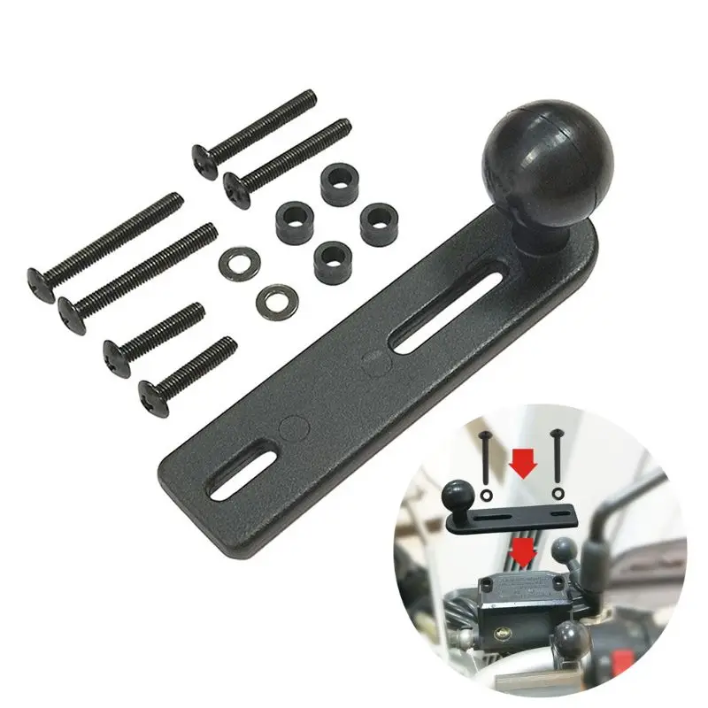 1 комплект крепление насоса на руль мотоцикла с шаровой головкой для экшн камер