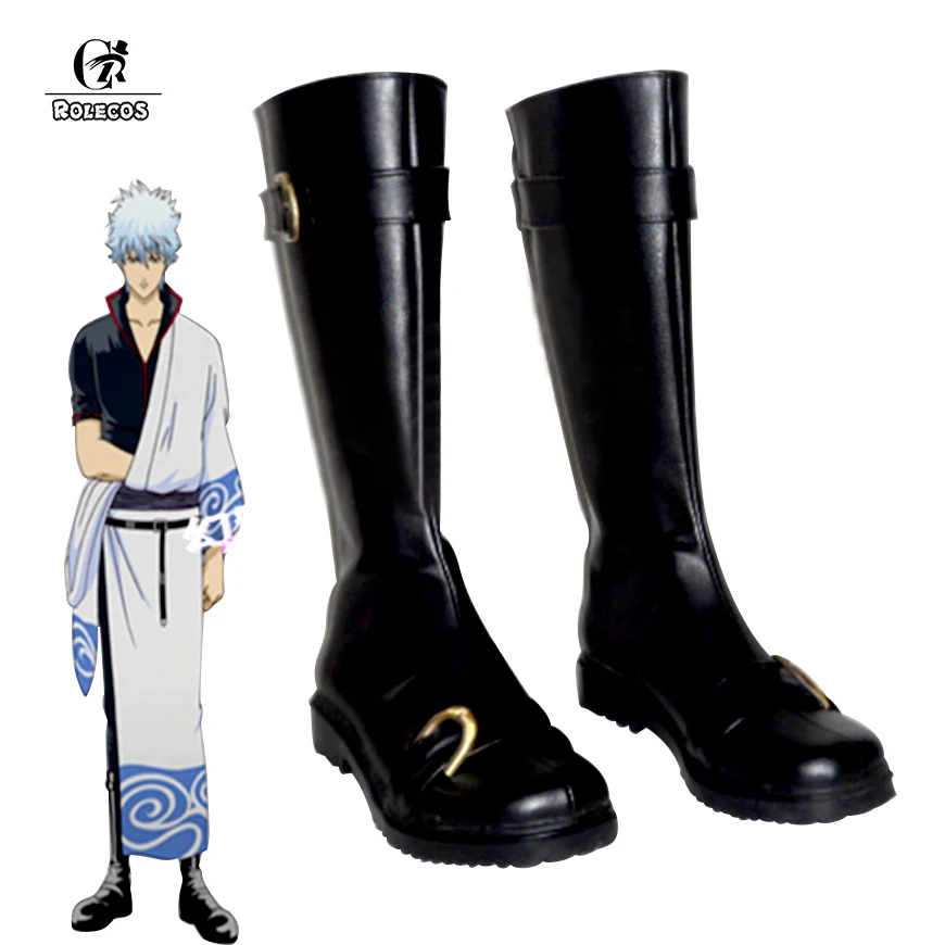 ROLECOS/Новое поступление аниме Gintama обувь для костюмированной вечеринки унисекс