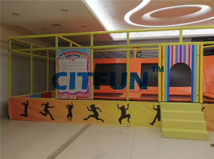 9*5 м индивидуальный дизайн батут парк с сертификатом CE продажа CIT TP220B|trampoline