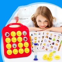 children toys memory training matching pair game early education interactive toy parent child link up chess puzzle toys for kids