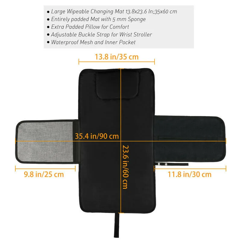 Портативные сумки-тоуты сменный клатч сумка для подгузников складная Фотосумка