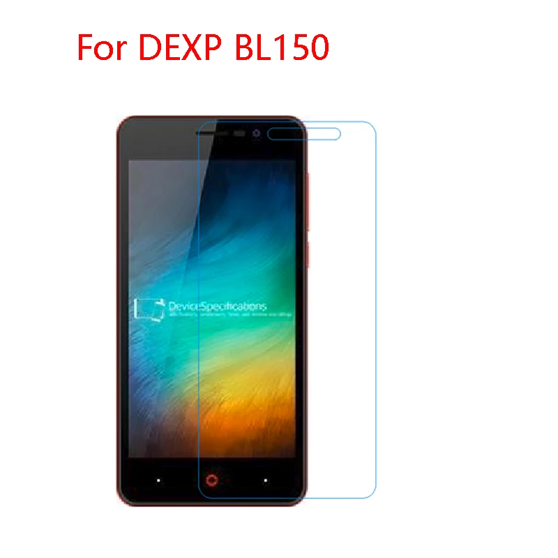 For DEXP BL150 2-pack 9H протектор экрана для DEXP BL150, BL250, BS150, BS550, Z255, T155, Z250, Z355, Z455 - Цвет: For DEXP BL150