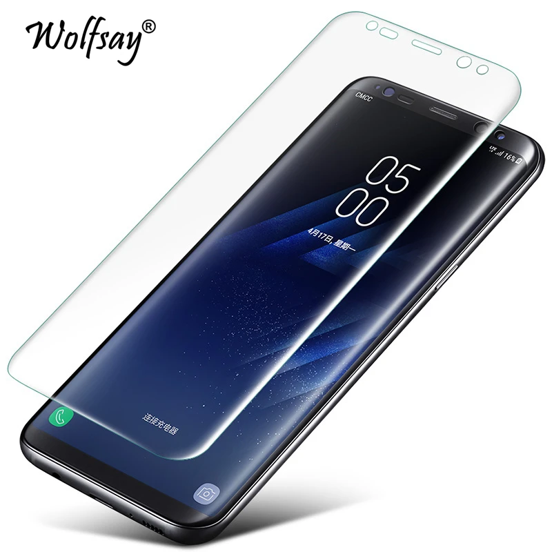 Защитная пленка для экрана Samsung Galaxy S8 из мягкого ТПУ G950 полное покрытие телефона