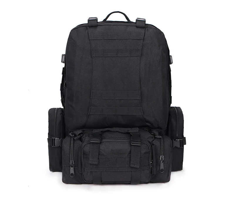 Открытый военный Molle тактические рюкзаки 50L Весна Mochila рюкзак походный Кемпинг Водонепроницаемые сумки 600D камуфляж