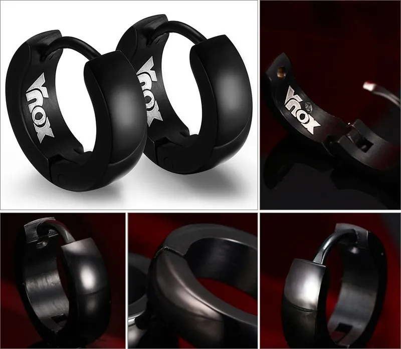 Женские серьги-кольца из нержавеющей стали 4 мм | Украшения и аксессуары