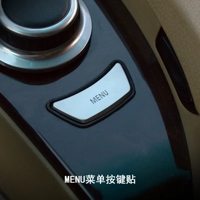 Хромированные ABS кнопки для кондиционирования воздуха Накладка BMW 5 серии E60 520 523