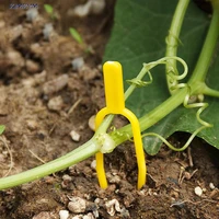 10pcs plastic plant climbing support clips strawberry planting fork vine for seedling buildings tomato holder garden supplies