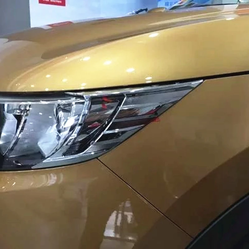 Передняя фара из нержавеющей стали для Nissan Qashqai J11 Dualis 2014 2015 2016 2017 2