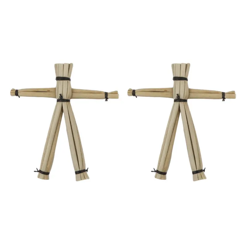 Новинка 2 шт. мистическая соломенная кукла вуду волшебная сценическая комедия