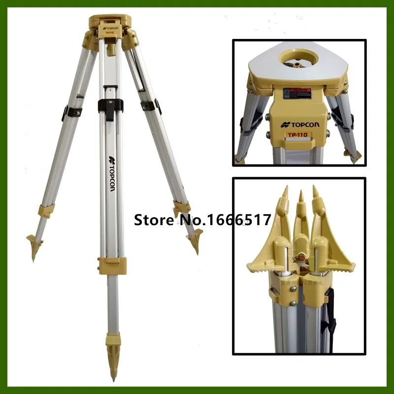 Штатив Topcon алюминиевый штатив головка штатива для общей станции абсолютно новый