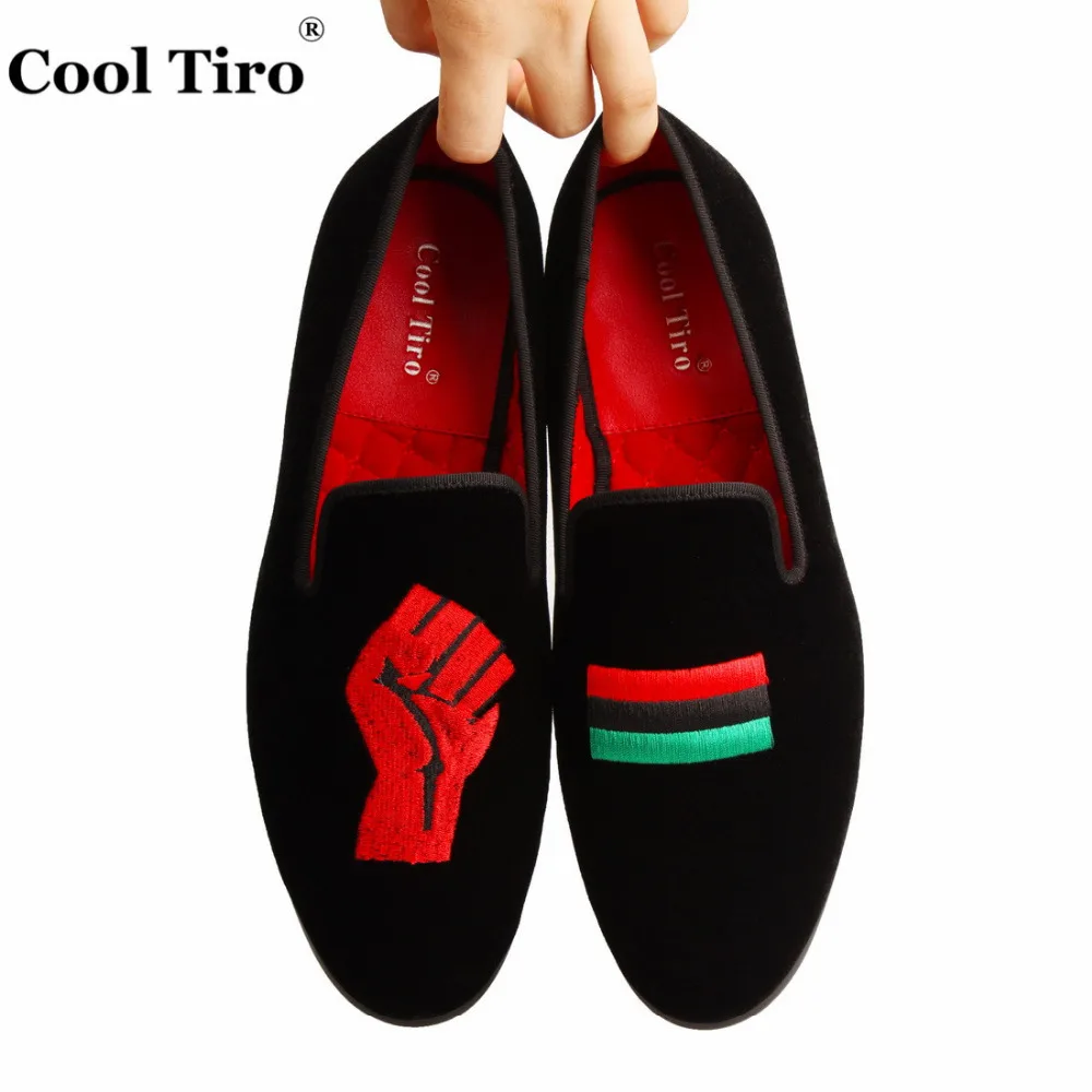 Новинка красивые 4 вида стилей Тапочки с вышивкой Мужская Свадебная и