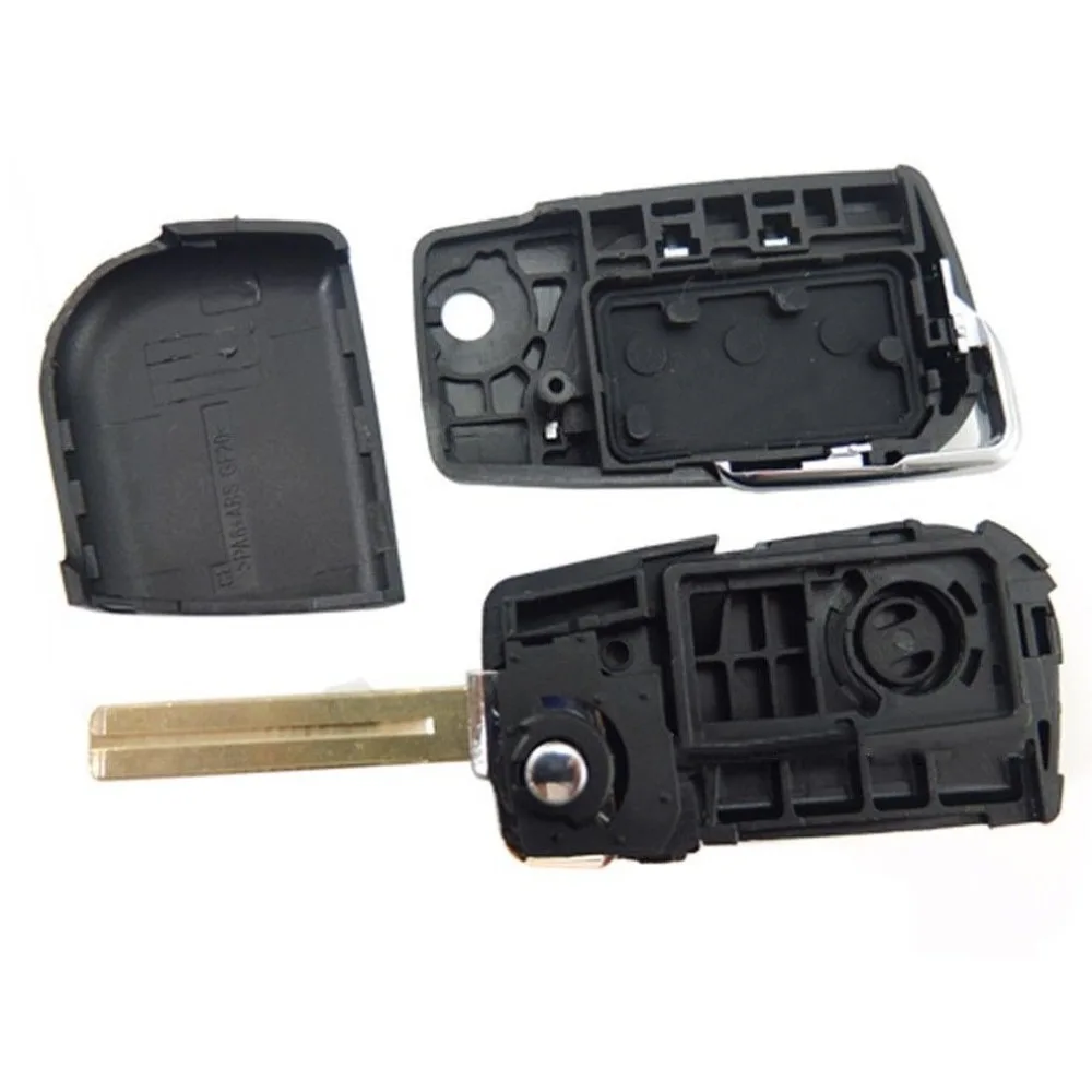 KEYECU Высокое качество замена Модифицированная Складная откидная оболочка ключа