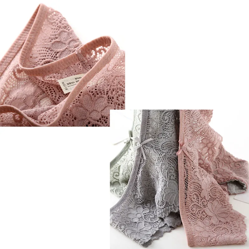 Высококачественные сексуальные женские стринги трусики дышащие кружевное