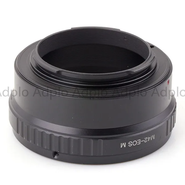 Адаптер для крепления Pixco для M42 винтовой линзы для Canon EOS M беззеркальная камера M3 M2 M+ крышка для горячего башмака(черный
