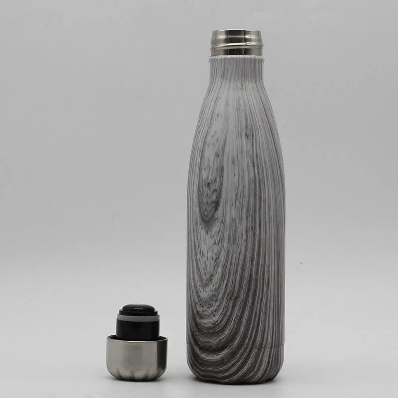 Бутылка для воды 500 мл вакуумная фляжка 304 нержавеющая сталь термос бутылка
