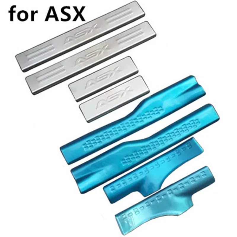 Внутренняя внешняя накладка на ступеньку из нержавеющей стали/порог порога