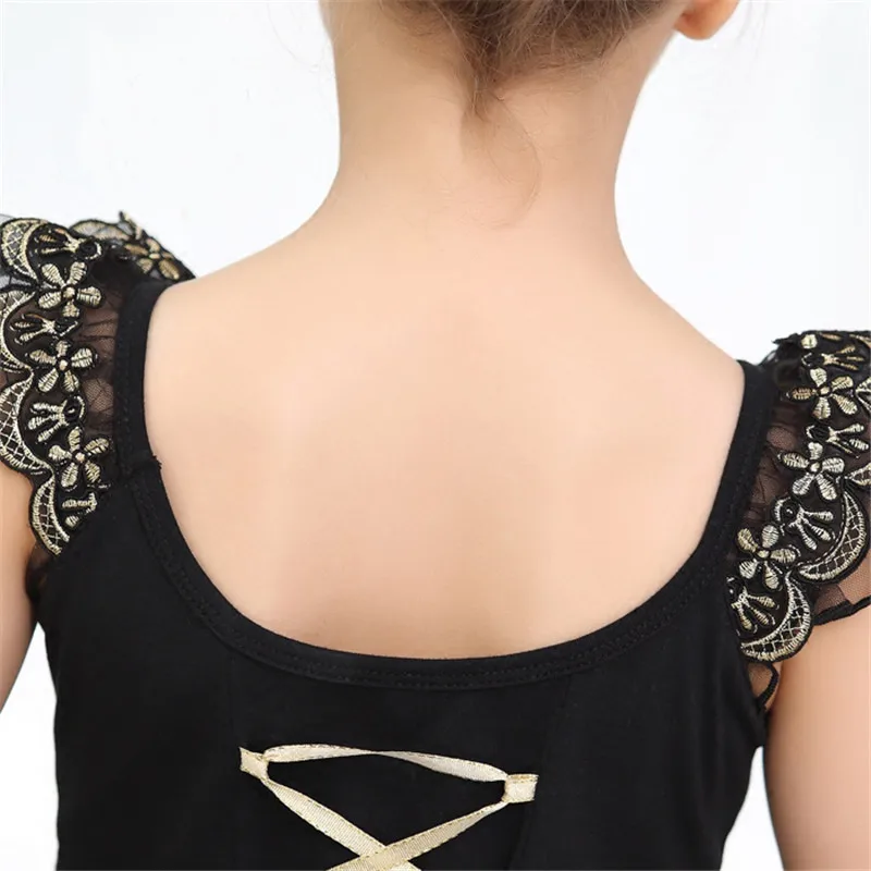 Новое поступление детское черное классическое балетное платье пачка для девочек