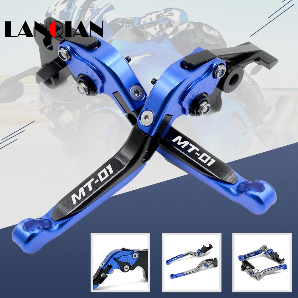 Мотоцикл cnc выдвижная ручка тормоза сцепления рычаги для YAMAHA MT 01 2004 2009 MT01|Рычаги