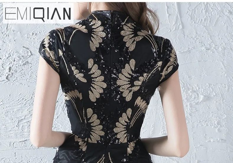 Великолепные вечерние платья в китайском стиле для выпускного вечера винтажные