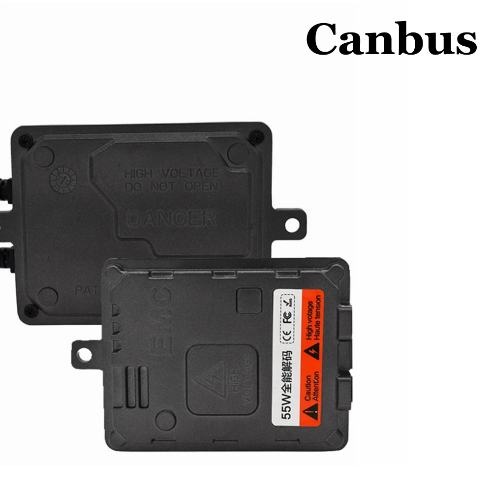 55 Вт hid xenon kit canbus балласт EMC fast strat AC подходит для HID ксеноновая лампа H1 H3 H7 H11 9005 9006 9012