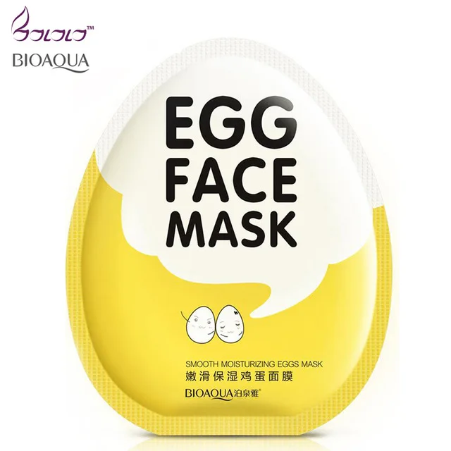 07 egg essence BIOAQUA уход за кожей растительная маска для лица увлажняющая Масляная маска для удаления черных точек обернутая маска для лица Уход за лицом - Цвет: 07 egg essence