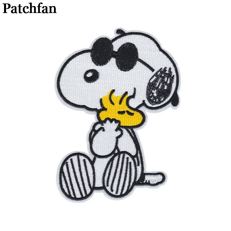 Patchfan Милая аппликация патч ручной работы Железный На para обуви джинсы сумка рубашка одежда аксессуар наклейки в стиле панк вышитый логотип A2123