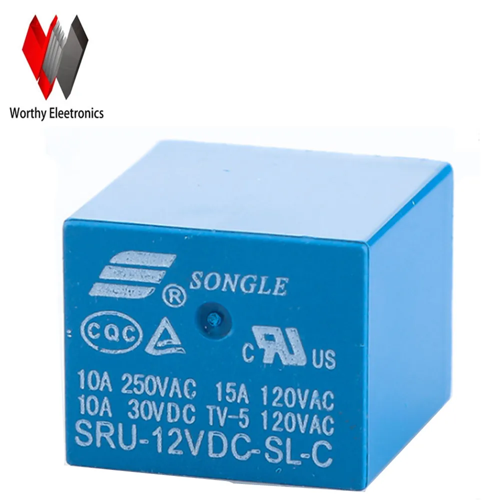 

Оптовая продажа 10 шт./лот реле SRU-12V-SL-C