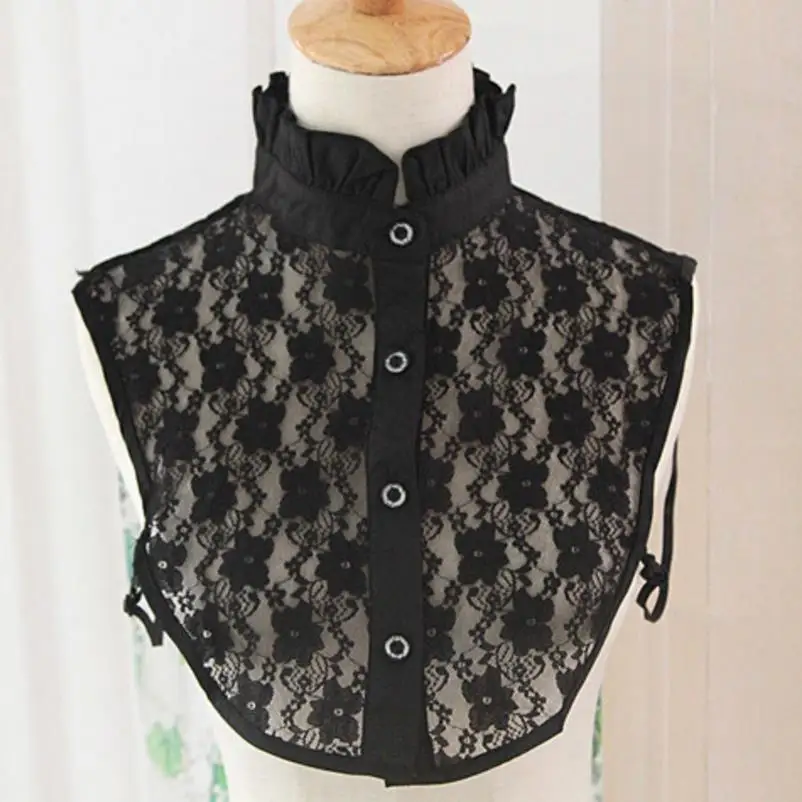 

new lace collar lady collars collared shirt blouse