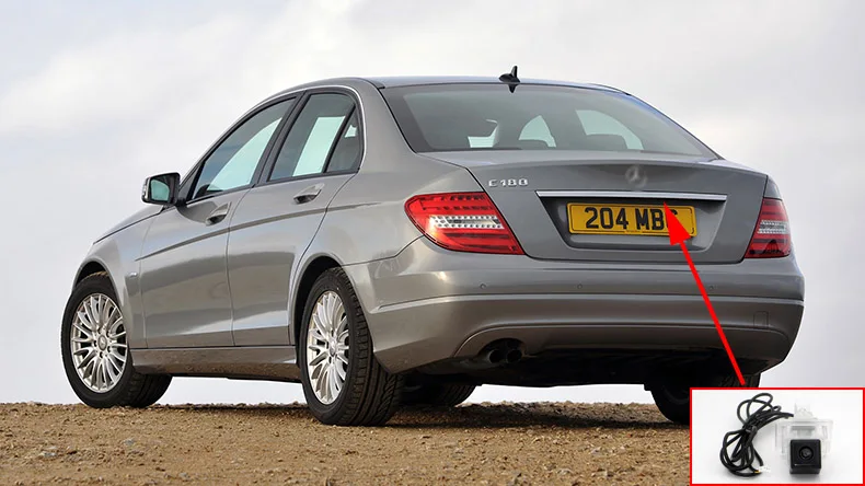 Камера заднего вида для Mercedes Benz C E Class W204 S204 C204 W212 S212 C207 A207 подтяжка лица после/авто реверсивная парковочная камера